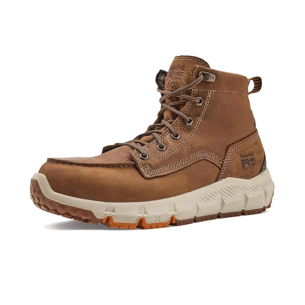 Men`s Boots Timberland Pro Tempe 6 Inch Alloy Safety Toe Industrial Work Boots