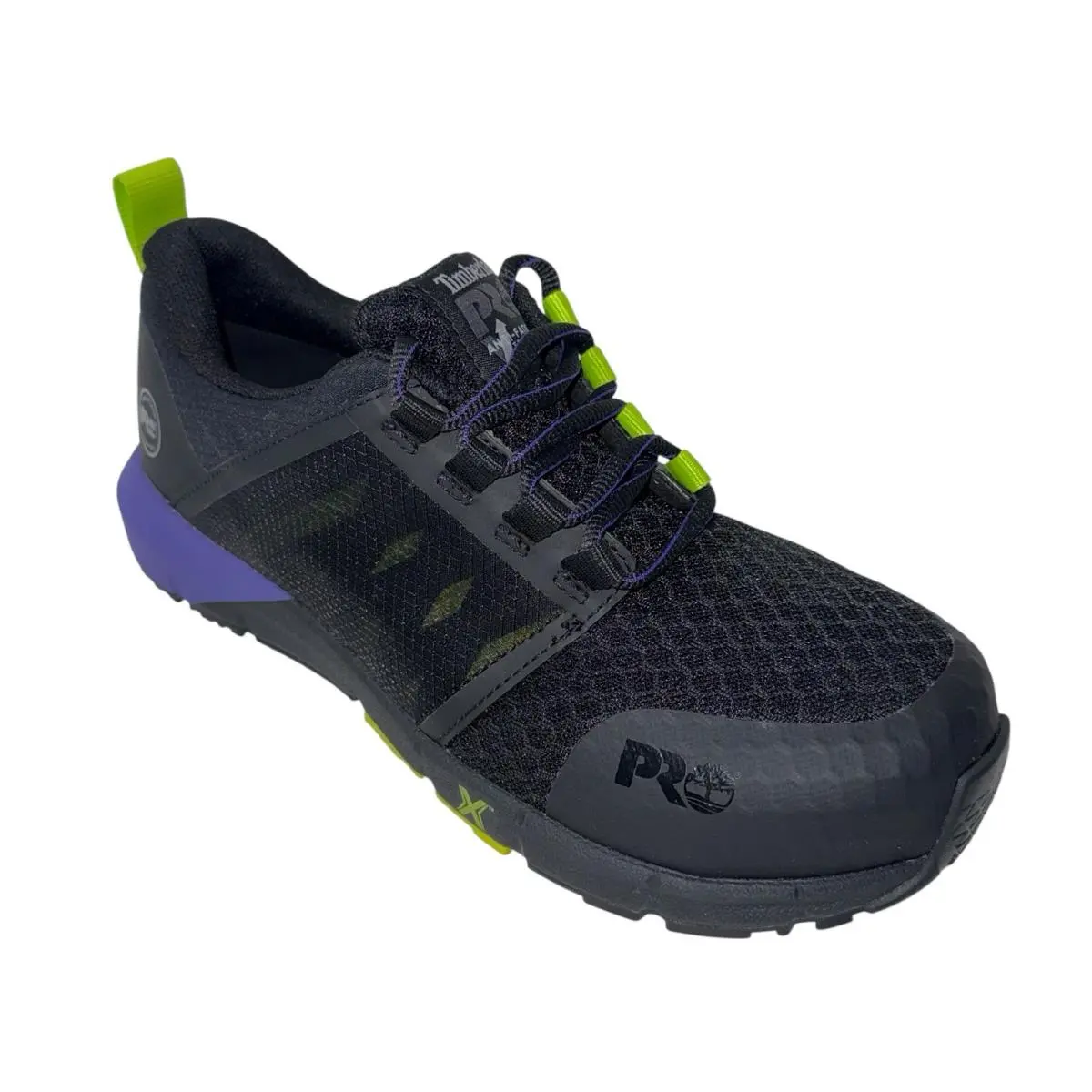 Timberland Pro Women`s Black Radius Composite Toe Work Sneakers SZ/8.5