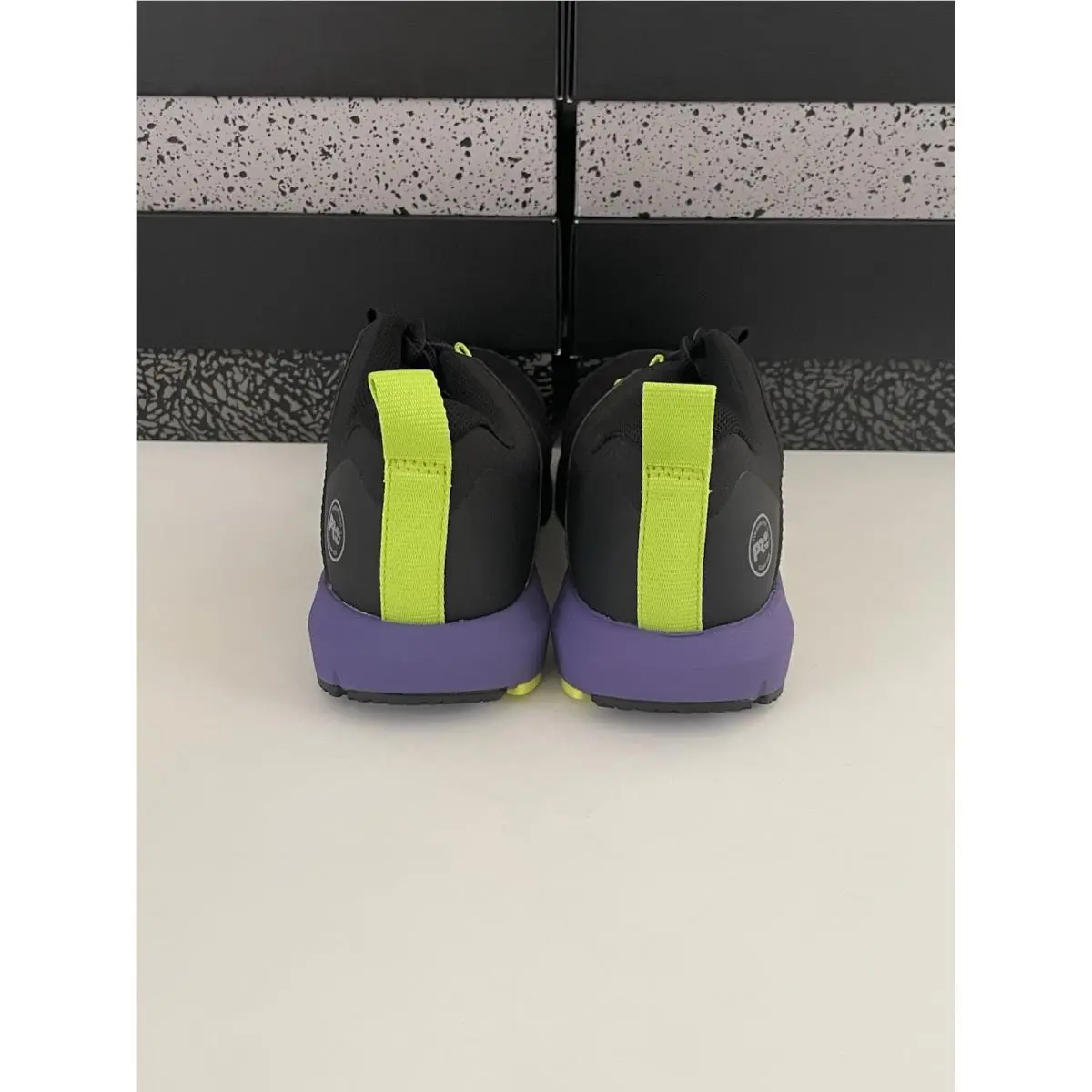 Timberland shoes - Timberland PRO Radius Composite Safety Toe - TB1A2844001 - Black/Purple Hi-Vis (UPC: 0197064669950) 1