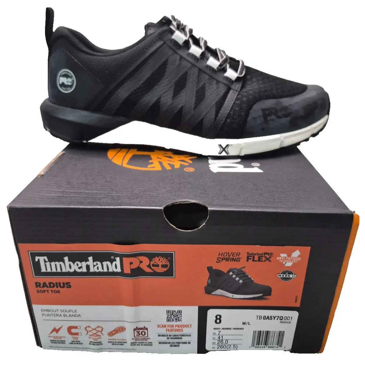 Timberland shoes - Timberland PRO - PRO - Black (UPC: 196246886741) 4