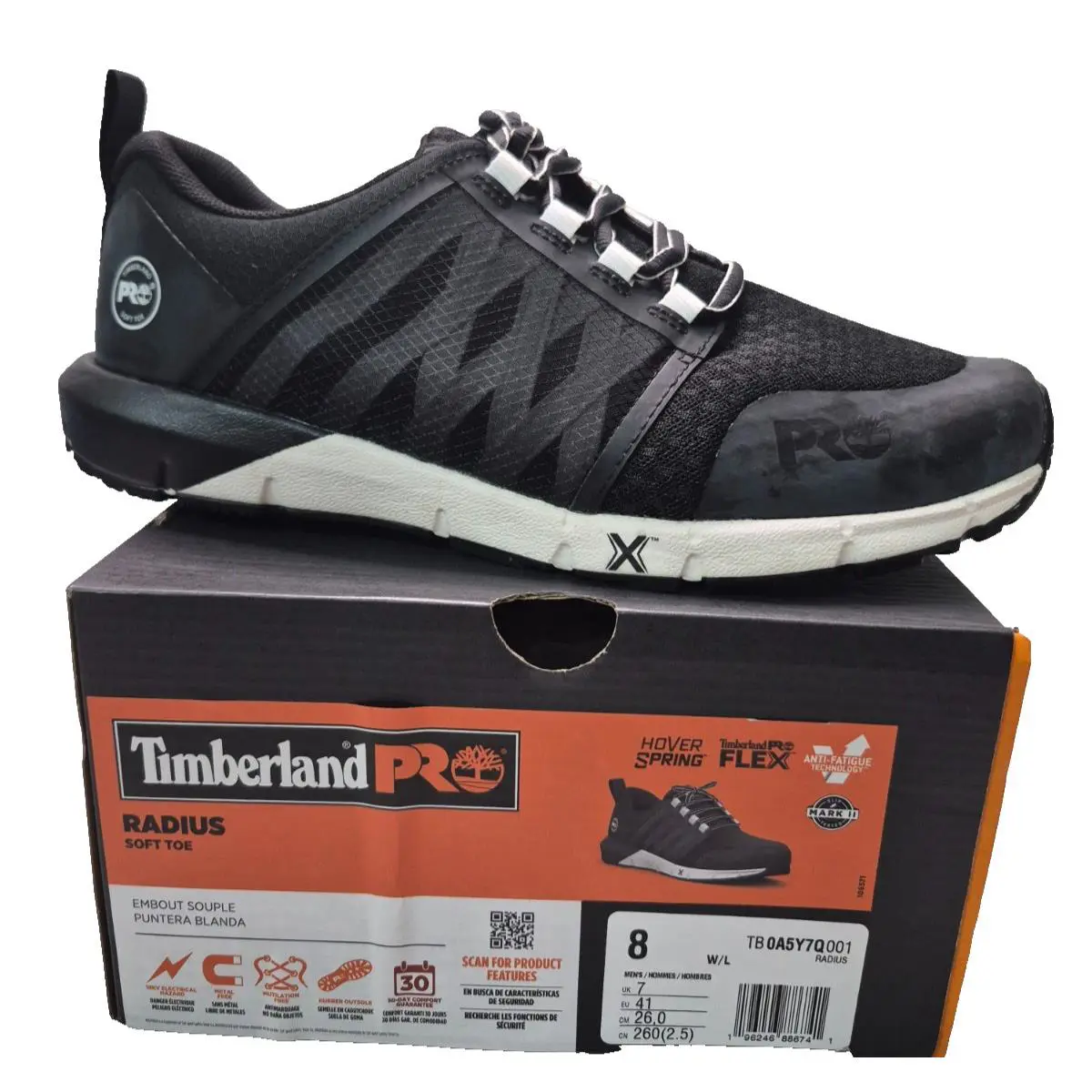 Timberland shoes - Timberland PRO - PRO - Black (UPC: 196246886741) 5