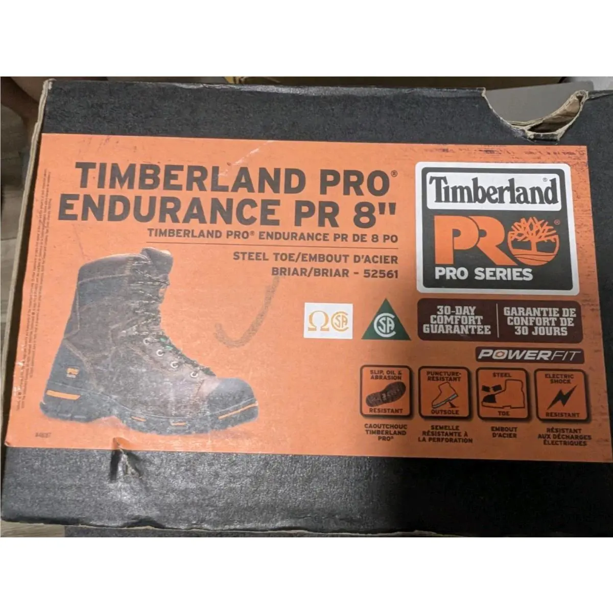 Timberland shoes - Timberland Pro Endurance Met Guard - Brown (UPC: 889589569777) 2