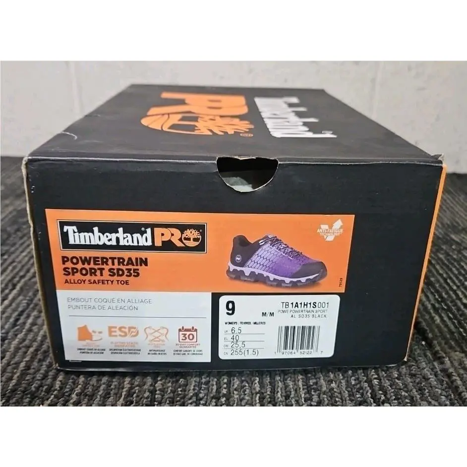 Timberland shoes - Timberland Pro A1H1S Powertrain Sport - A1H1S - Black/Purple 14