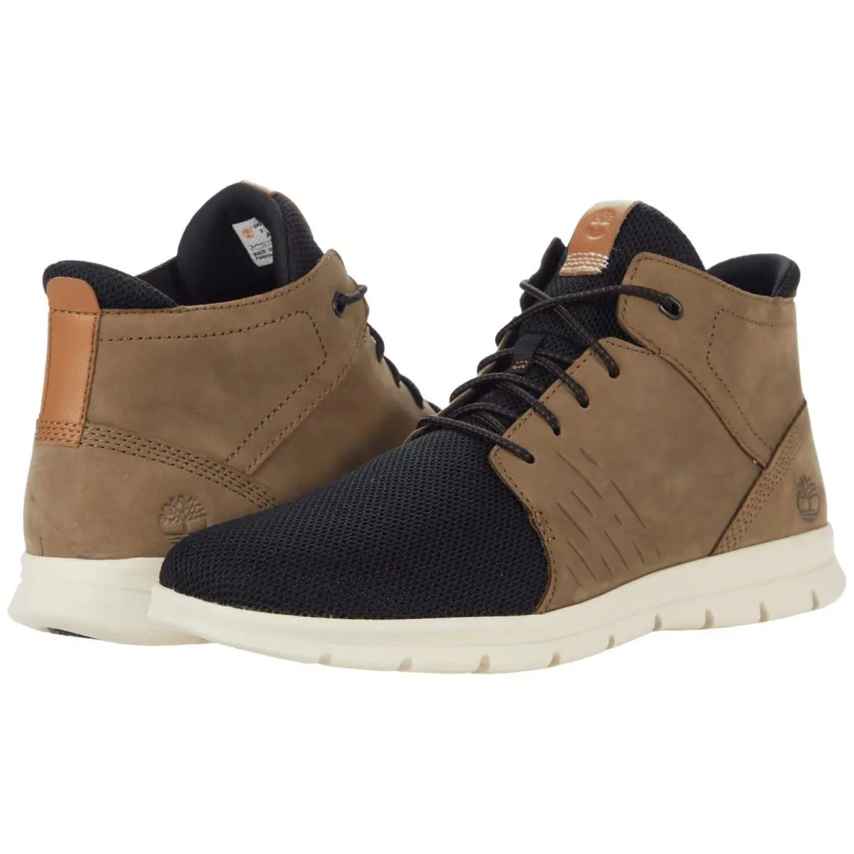 Timberland shoes - Timberland Graydon Chukka Sneaker Boots Nubuck Leather - A24KE - Brown (UPC: 192363366647) 0