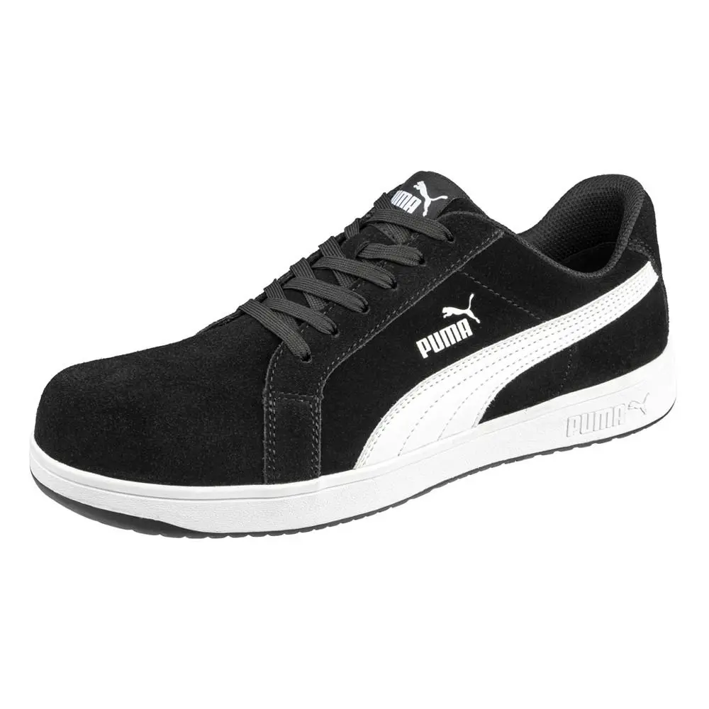 Puma shoes - PUMA Safety Iconic Low Electrical Composite Toe Work - 640015 - Black 0