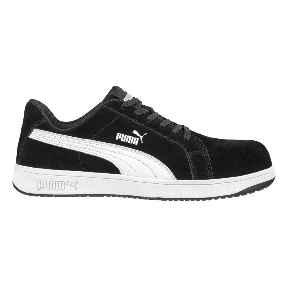 Puma shoes - PUMA Safety Iconic Low Electrical Composite Toe Work - 640015 - Black 4