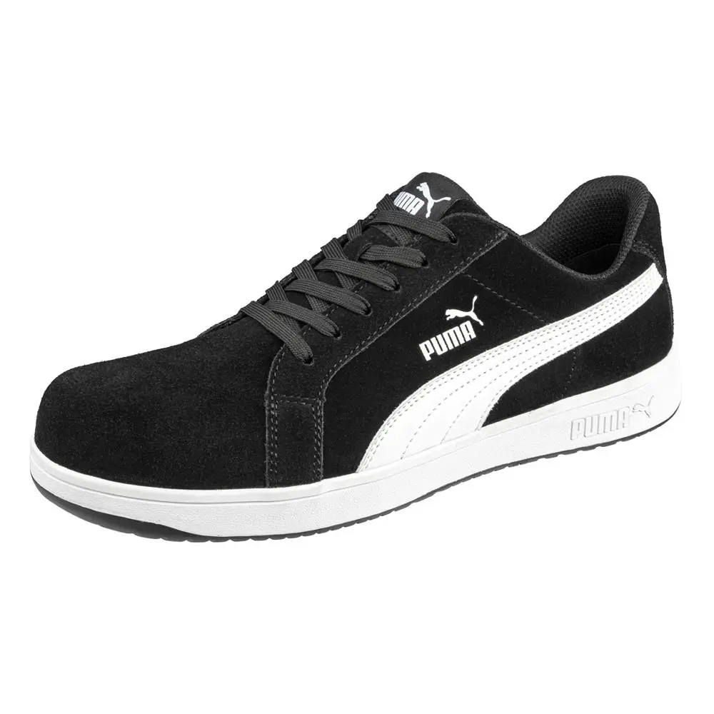 Puma shoes - PUMA Safety Iconic Low Electrical Composite Toe Work - 640015 - Black 5