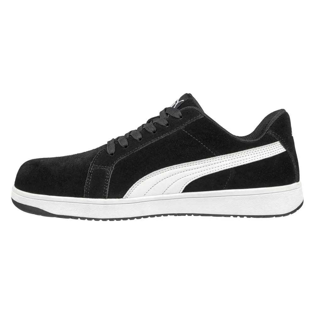 Puma shoes - PUMA Safety Iconic Low Electrical Composite Toe Work - 640015 - Black 6