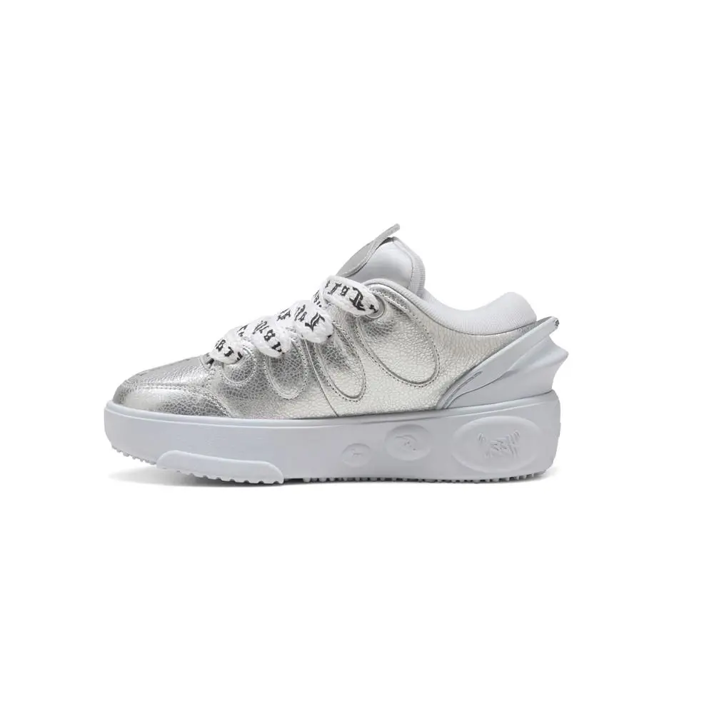 Puma shoes - PUMA La Francé Chrome Lace Up  Youth - 31133901 - Grey 1