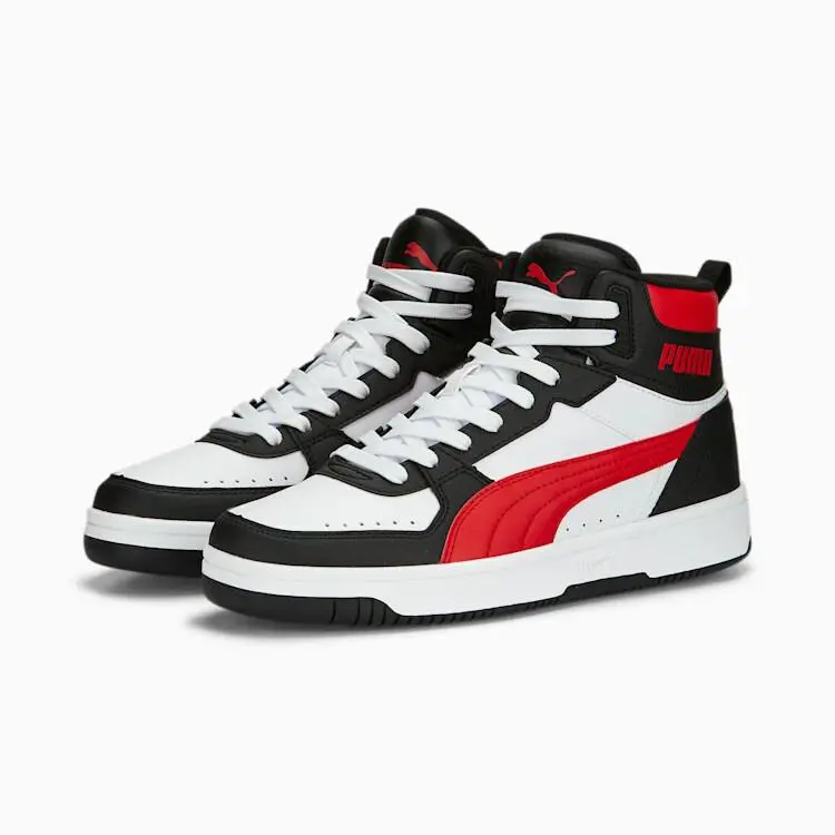 Puma Rebound Joy Men`s Sneakers Shoes Sz US 10 10.5 11 White 374765-22 - Multicolor