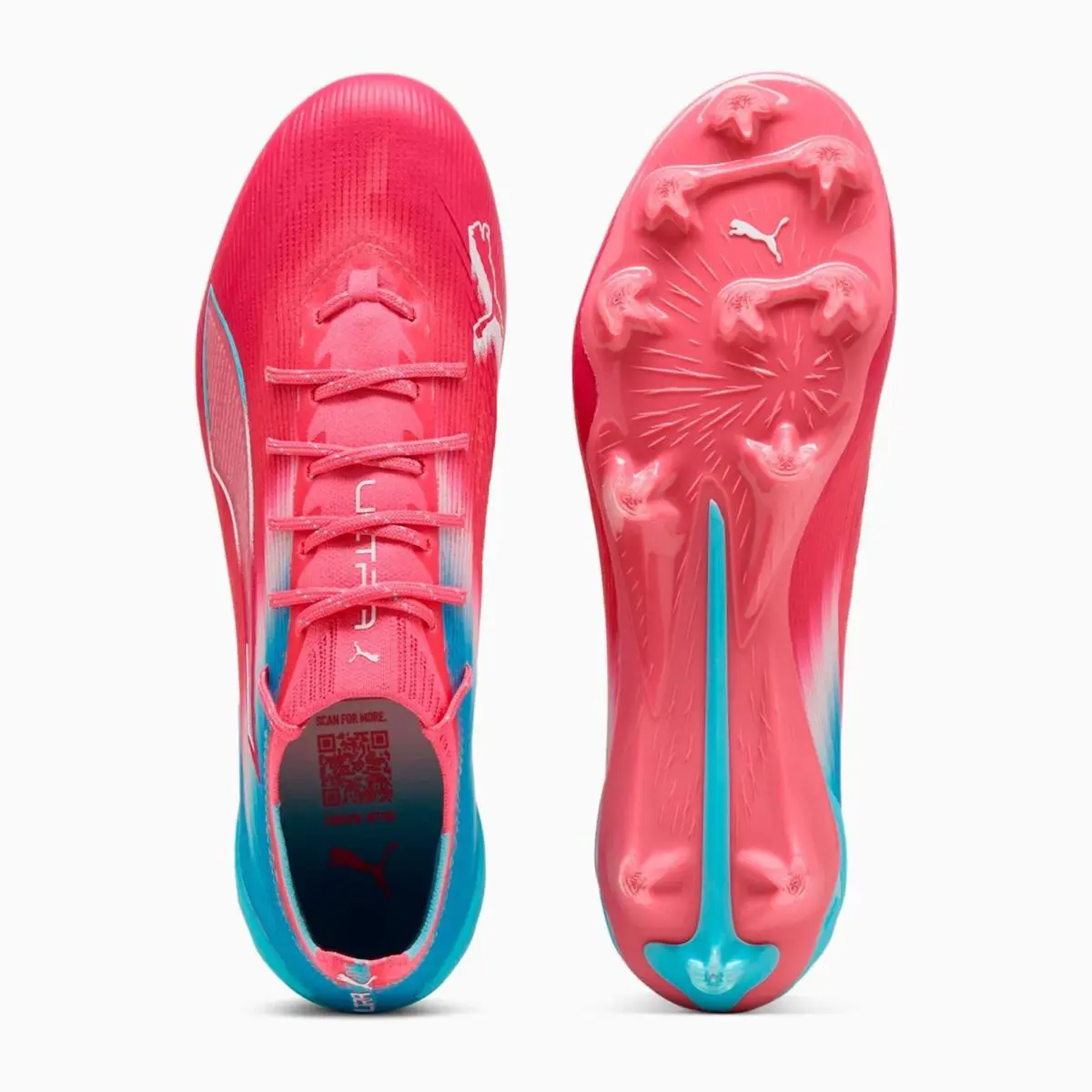 Puma shoes - PUMA Ultra 6 Ultimate RE CHARGE FG - 10876301 - Hero Blue / Sunset Pink / Garnet Rose 2
