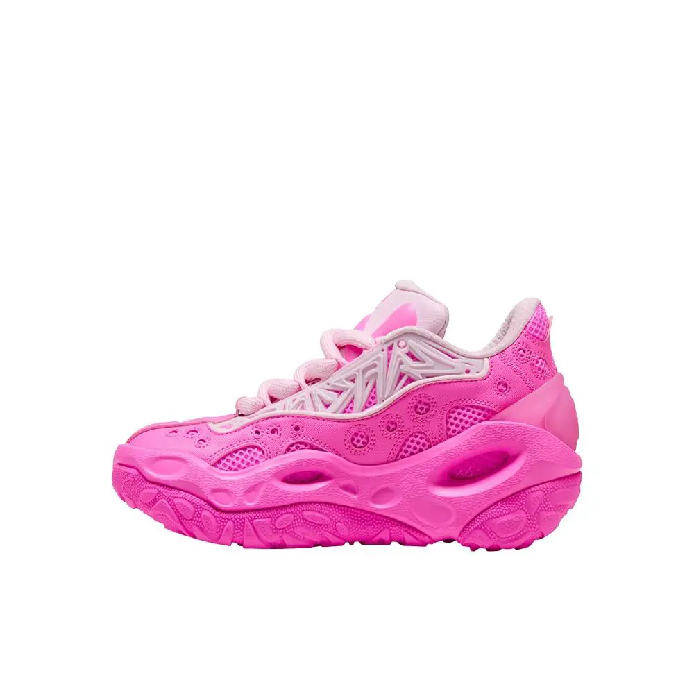 Puma shoes - PUMA La Francé Rnr Lace Up  Youth - 31228201 - Pink 1