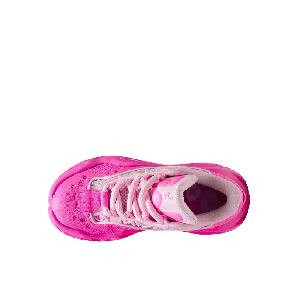 Puma shoes - PUMA La Francé Rnr Lace Up  Youth - 31228201 - Pink 2