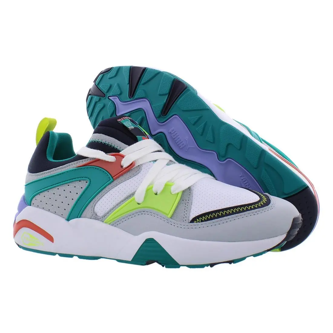 Puma shoes - White/Platinum Gray, Main: White 4