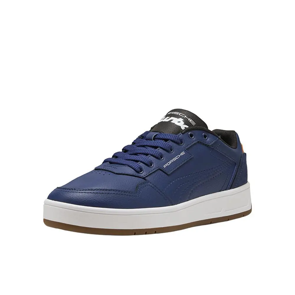 Puma shoes - PUMA Porsche Legacy Court Classic Lux Lace Up - 30909401 - Blue 0