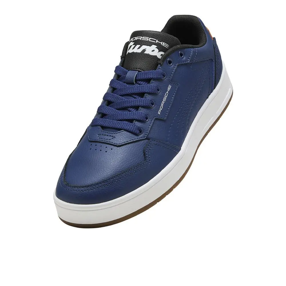 Puma shoes - PUMA Porsche Legacy Court Classic Lux Lace Up - 30909401 - Blue 4