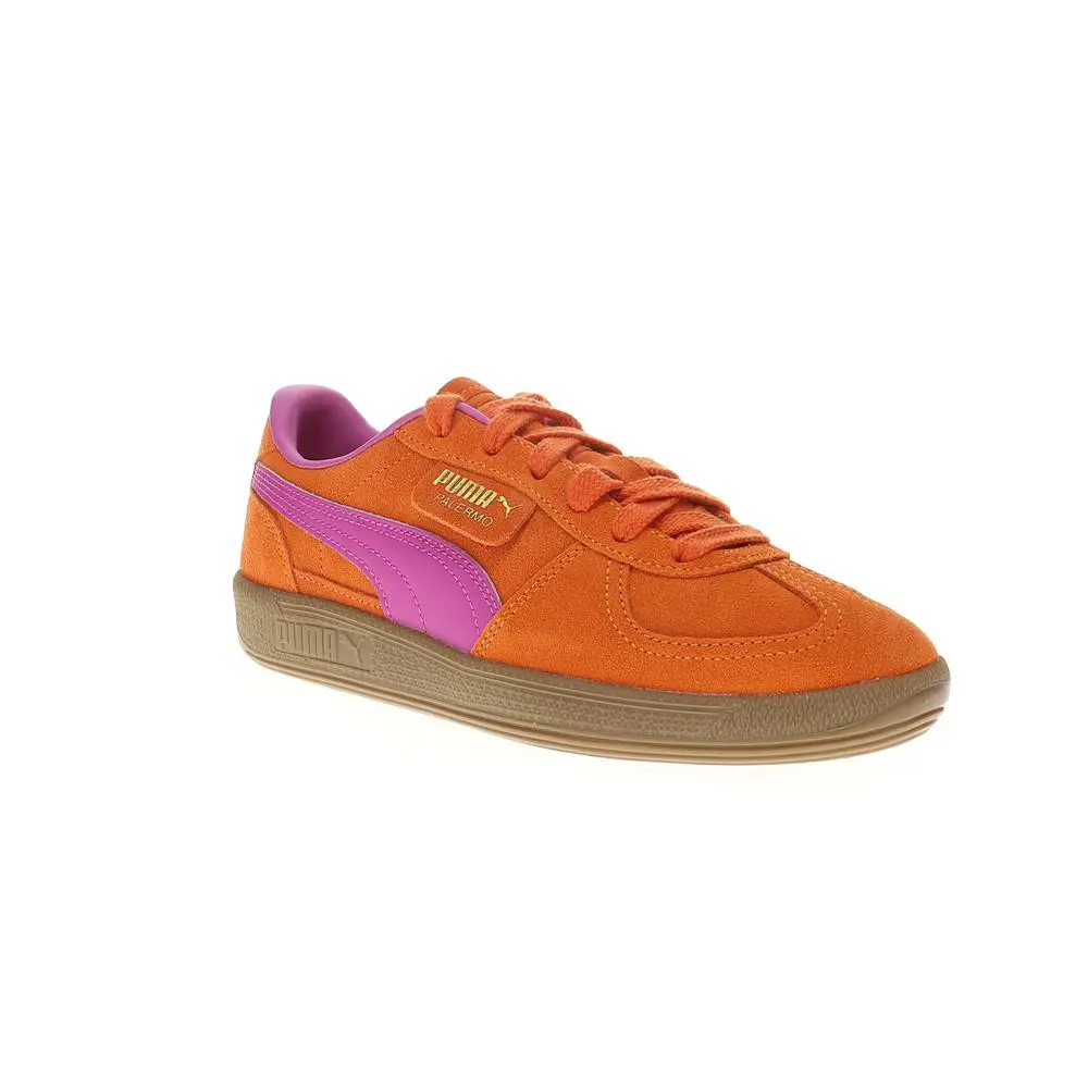 Puma shoes - PUMA Palermo Lace Up  Youth - 39727126 - Orange 0