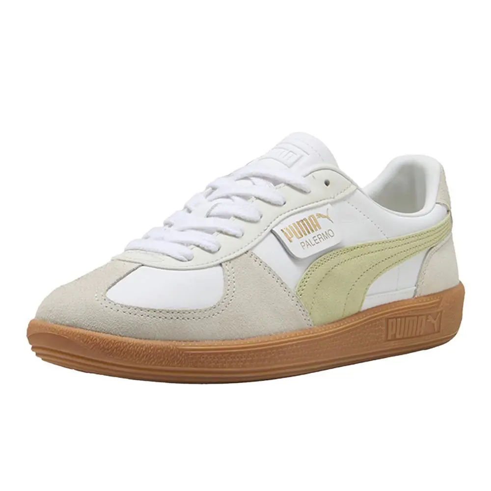 Puma shoes - PUMA Palermo Leather Lace Up - 39646418 - White 0