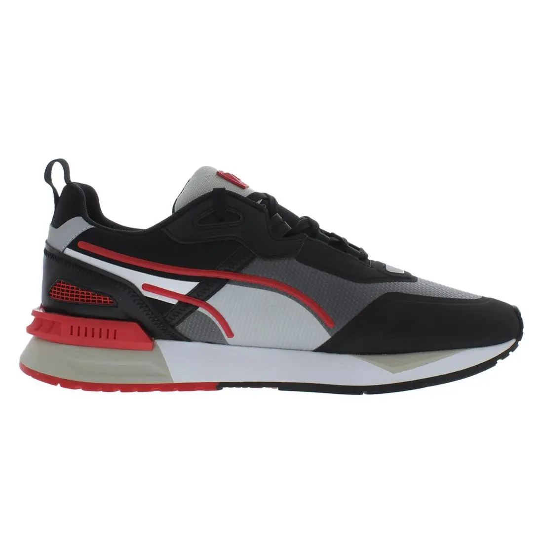 Puma shoes - Black/Red/White, Main: Black 6