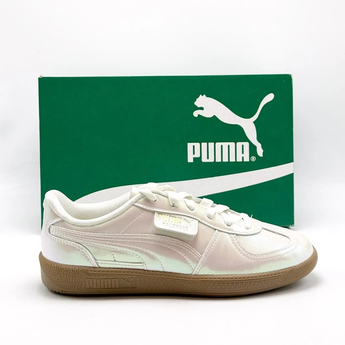 Puma shoes - PUMA Palermo - Palermo - 406393 01 - Silver 4
