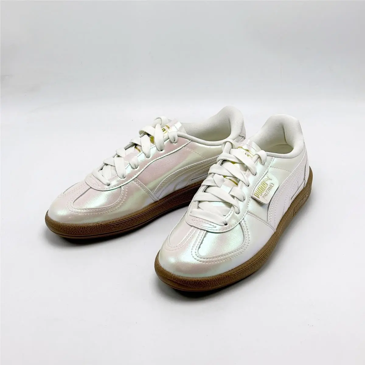 Puma shoes - PUMA Palermo - Palermo - 406393 01 - Silver 5