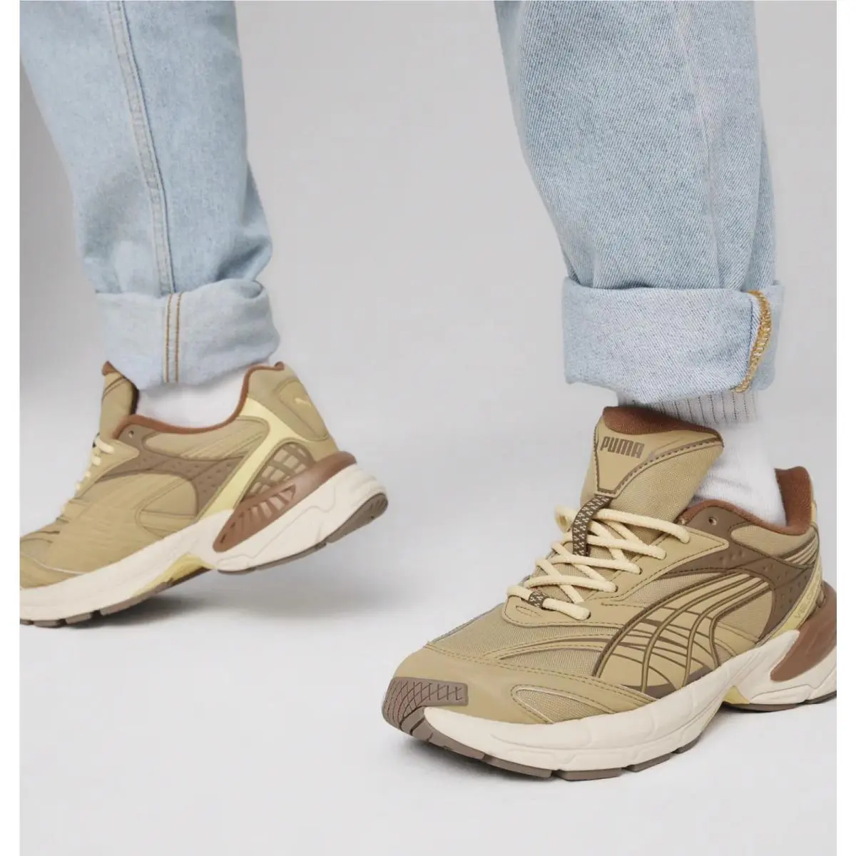 Puma shoes - PUMA Velophasis - Velophasis - 395909-01 - Brown 10