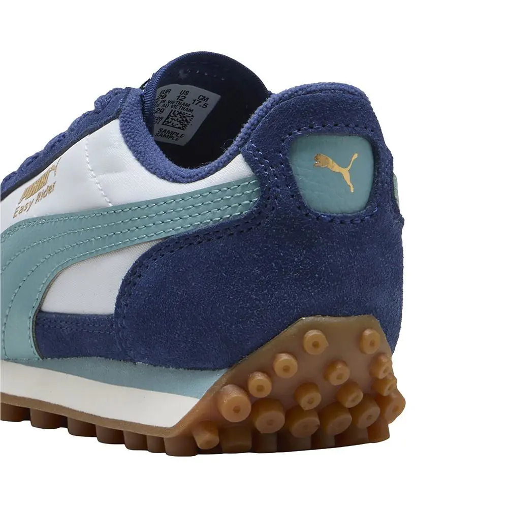 Puma shoes - PUMA Easy Rider Vintage Lace Up  Toddler - 39937229 - Blue, White 5