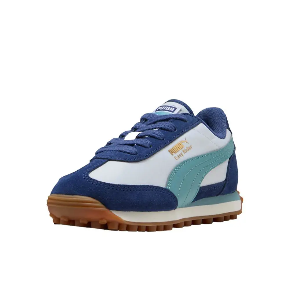 Puma shoes - PUMA Easy Rider Vintage Lace Up  Toddler - 39937229 - Blue, White 8