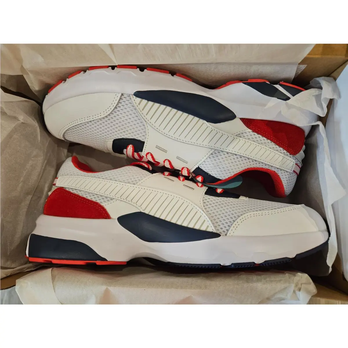 Puma shoes - PUMA Future - Future - 36950203 - Puma White / Peacoat / Red 11