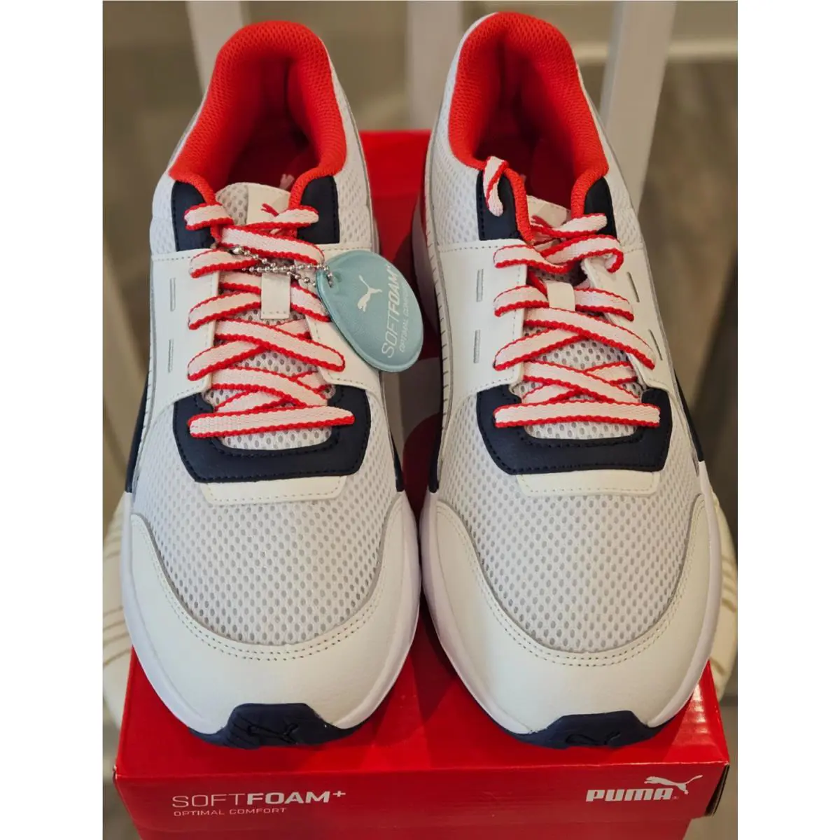 Puma shoes - PUMA Future - Future - 36950203 - Puma White / Peacoat / Red 0
