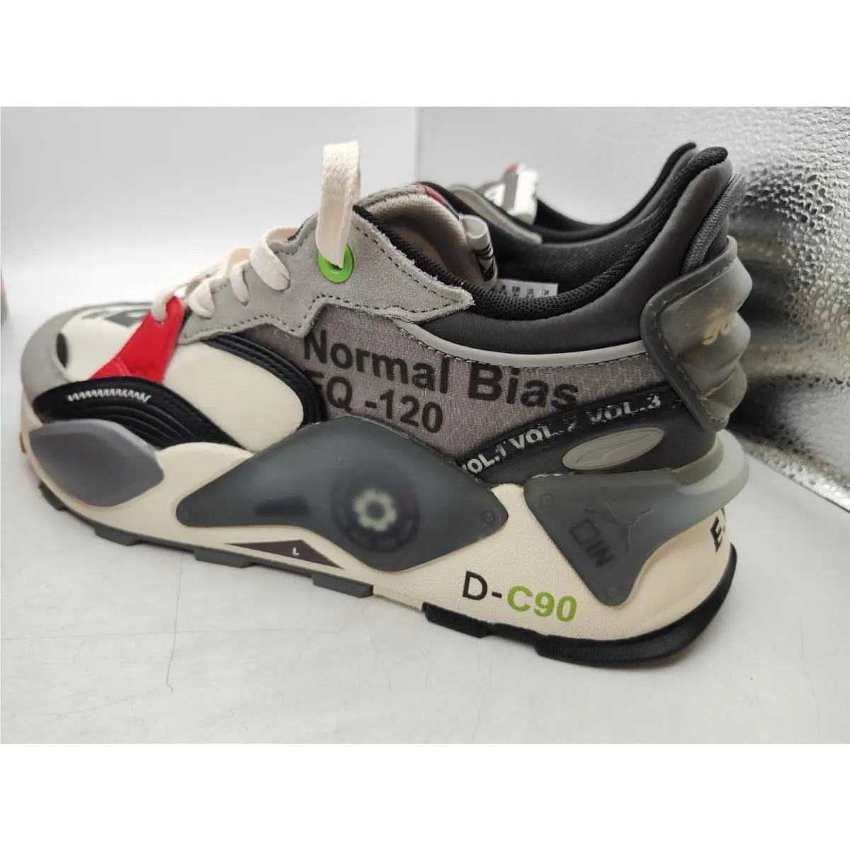 Puma shoes - PUMA RS-XL - RS-XL CASSETTE TAPE - DARK GRAY / IVORY / BLACK / RED (UPC: 196857592772) 1