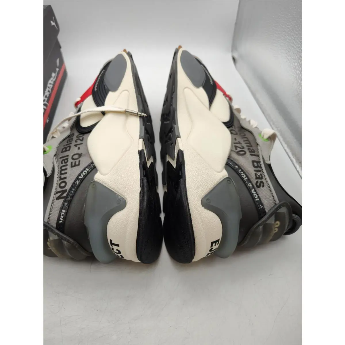 Puma shoes - PUMA RS-XL - RS-XL CASSETTE TAPE - DARK GRAY / IVORY / BLACK / RED (UPC: 196857592772) 4