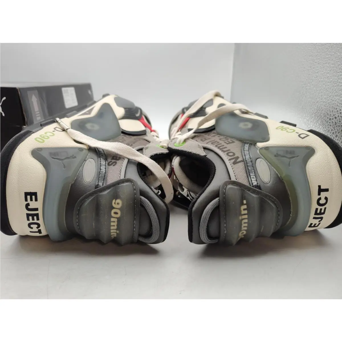 Puma shoes - PUMA RS-XL - RS-XL CASSETTE TAPE - DARK GRAY / IVORY / BLACK / RED (UPC: 196857592772) 6
