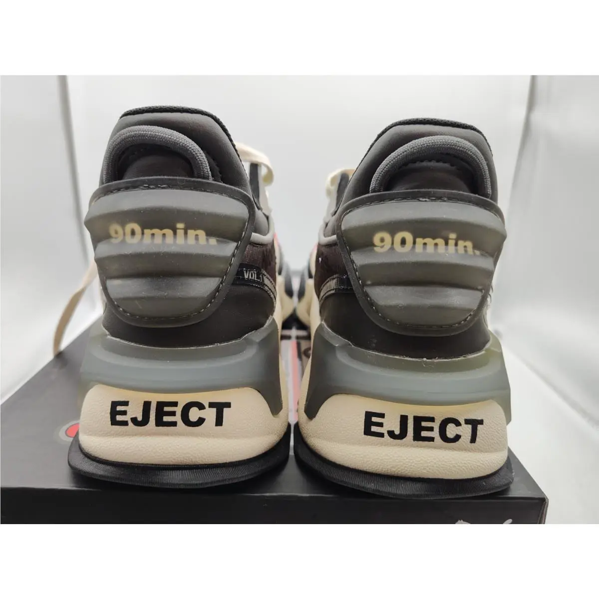 Puma shoes - PUMA RS-XL - RS-XL CASSETTE TAPE - DARK GRAY / IVORY / BLACK / RED (UPC: 196857592772) 11