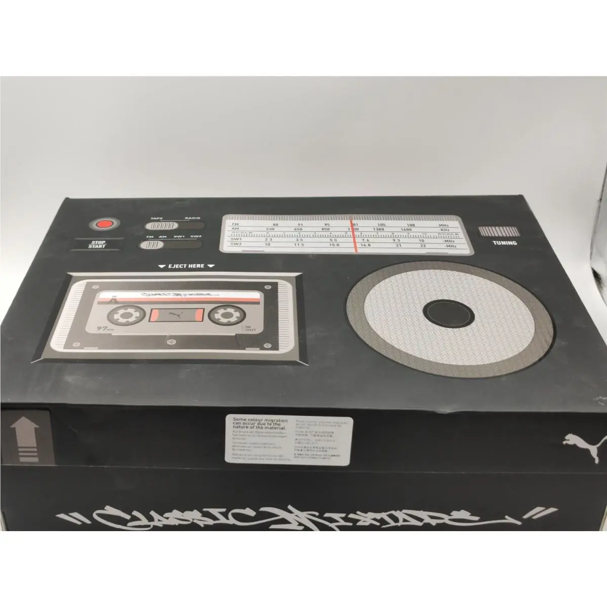 Puma shoes - PUMA RS-XL - RS-XL CASSETTE TAPE - DARK GRAY / IVORY / BLACK / RED (UPC: 196857592772) 17