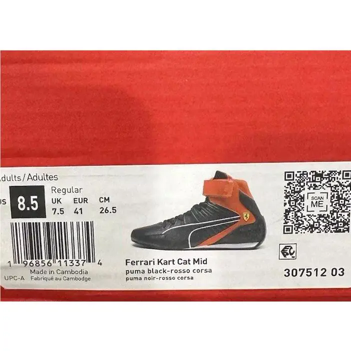 Puma shoes - Ferrari Kart Cat RL - Ferrari Kart Cat - Red 7