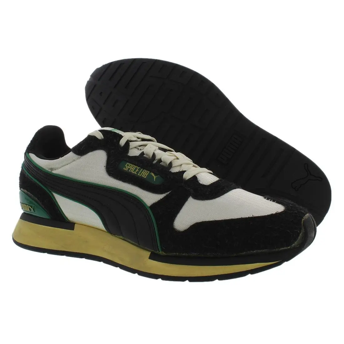Puma Space Lab The Neverworn Mens Shoes Size 12 Color: Whisper White/team Gold