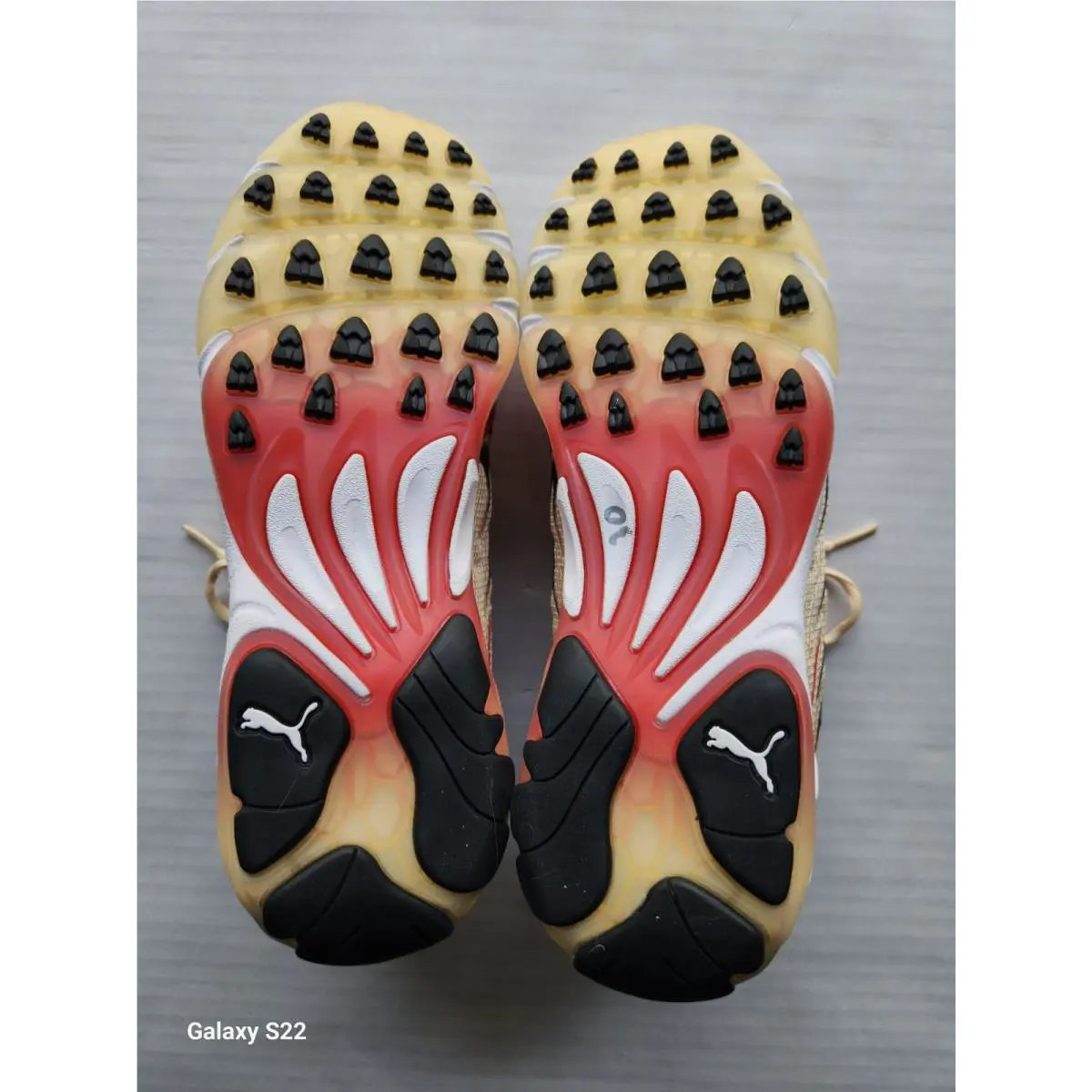 Puma shoes - PUMA Inhale - Inhale - Beige, Red and Black 10
