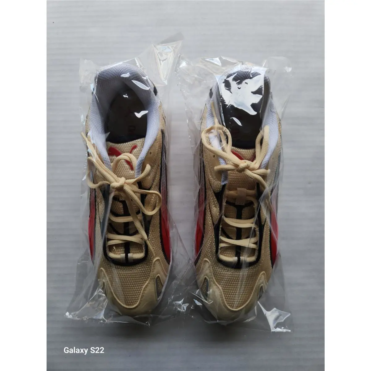 Puma shoes - PUMA Inhale - Inhale - Beige, Red and Black 11