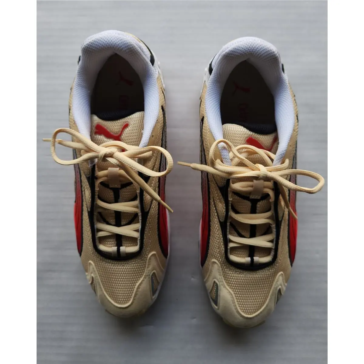 Puma shoes - PUMA Inhale - Inhale - Beige, Red and Black 0