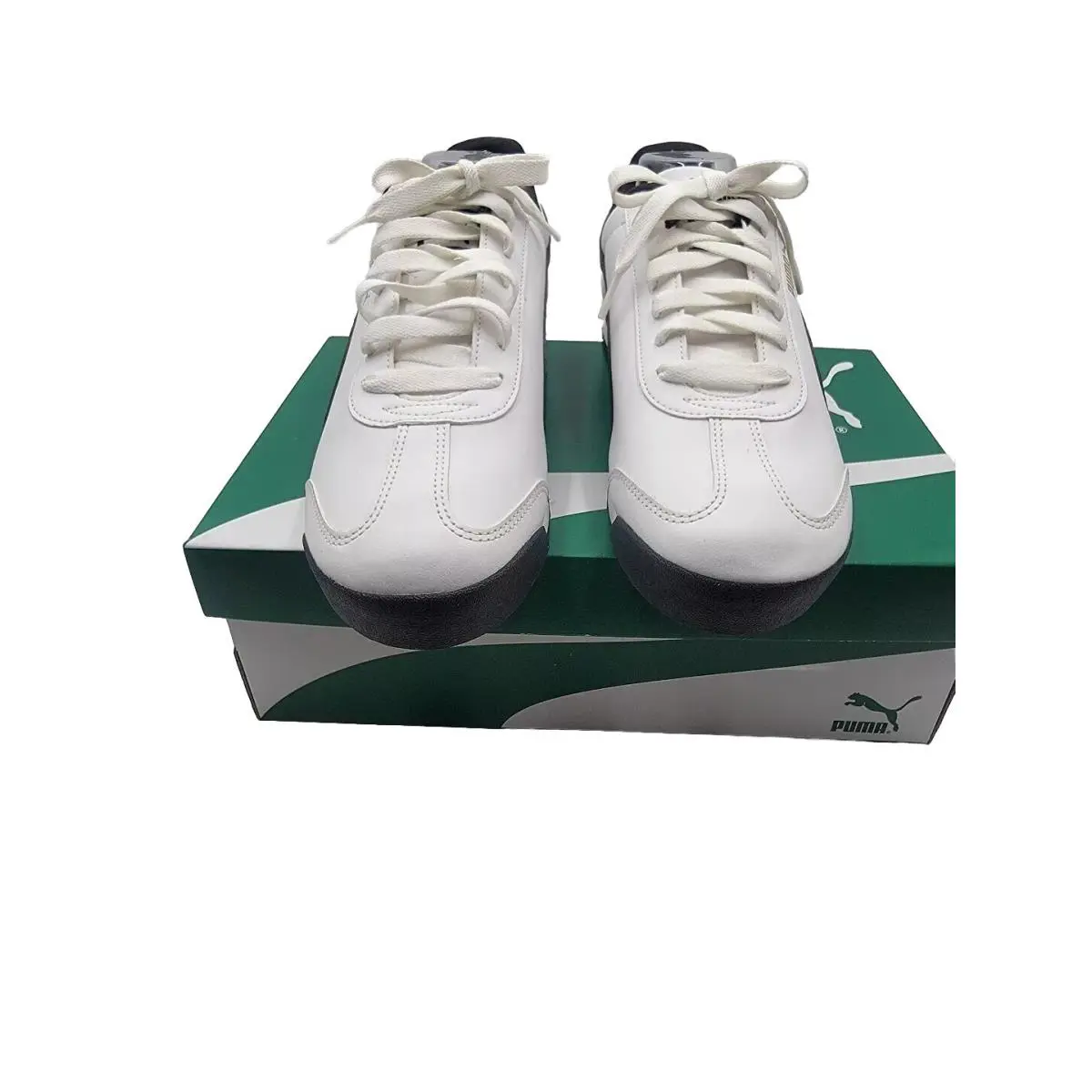 Puma shoes - PUMA Roma - Roma - 353572-04 - White-Black 1