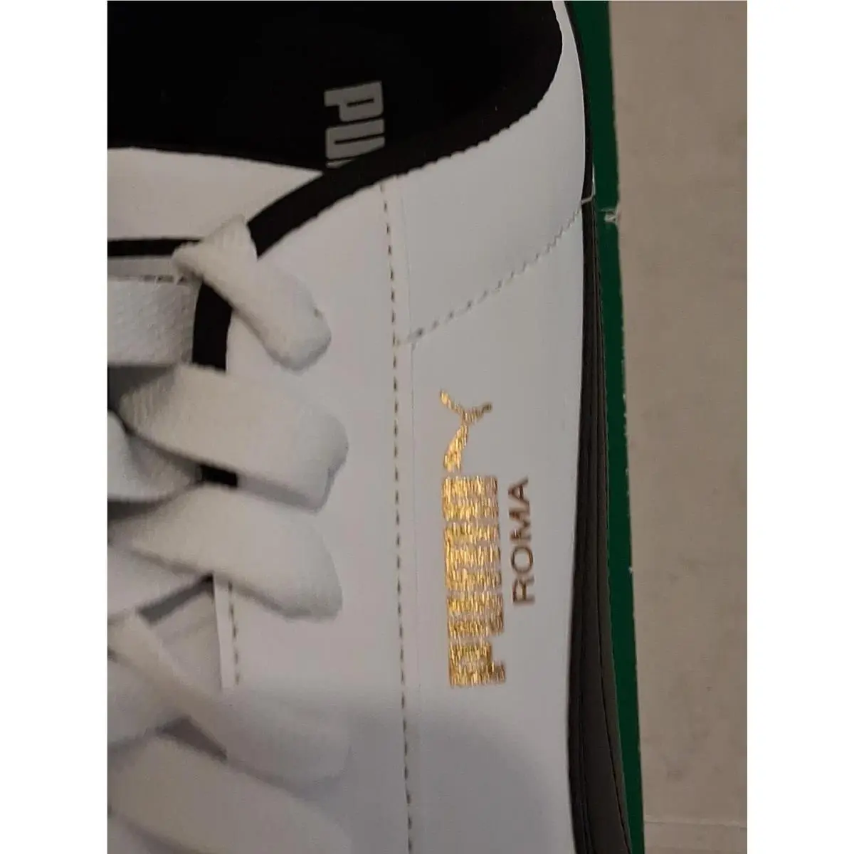 Puma shoes - PUMA Roma - Roma - 353572-04 - White-Black 8