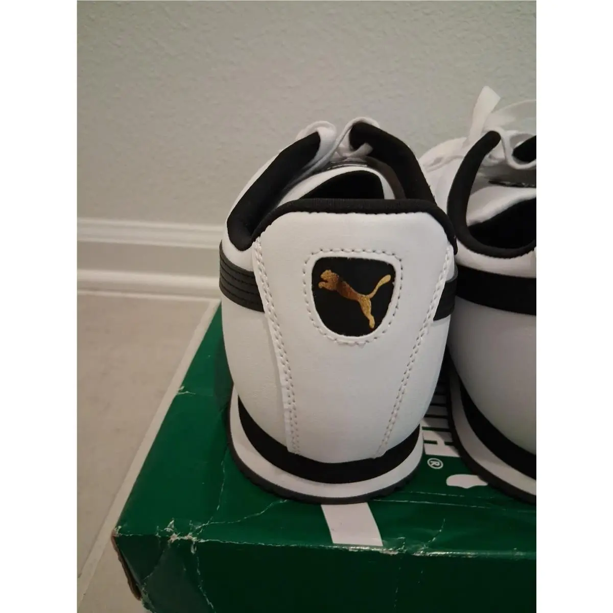Puma shoes - PUMA Roma - Roma - 353572-04 - White-Black 12