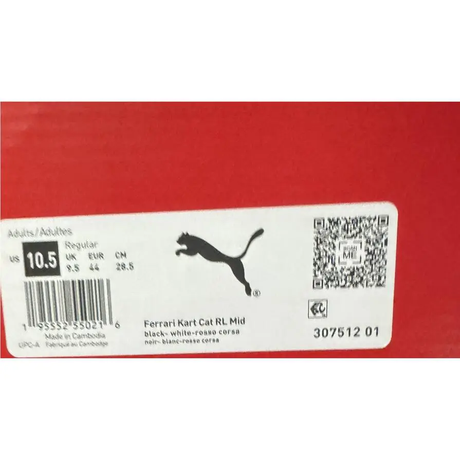 Puma shoes - Ferrari Kart Cat RL - Ferrari Kart Cat - Black 5