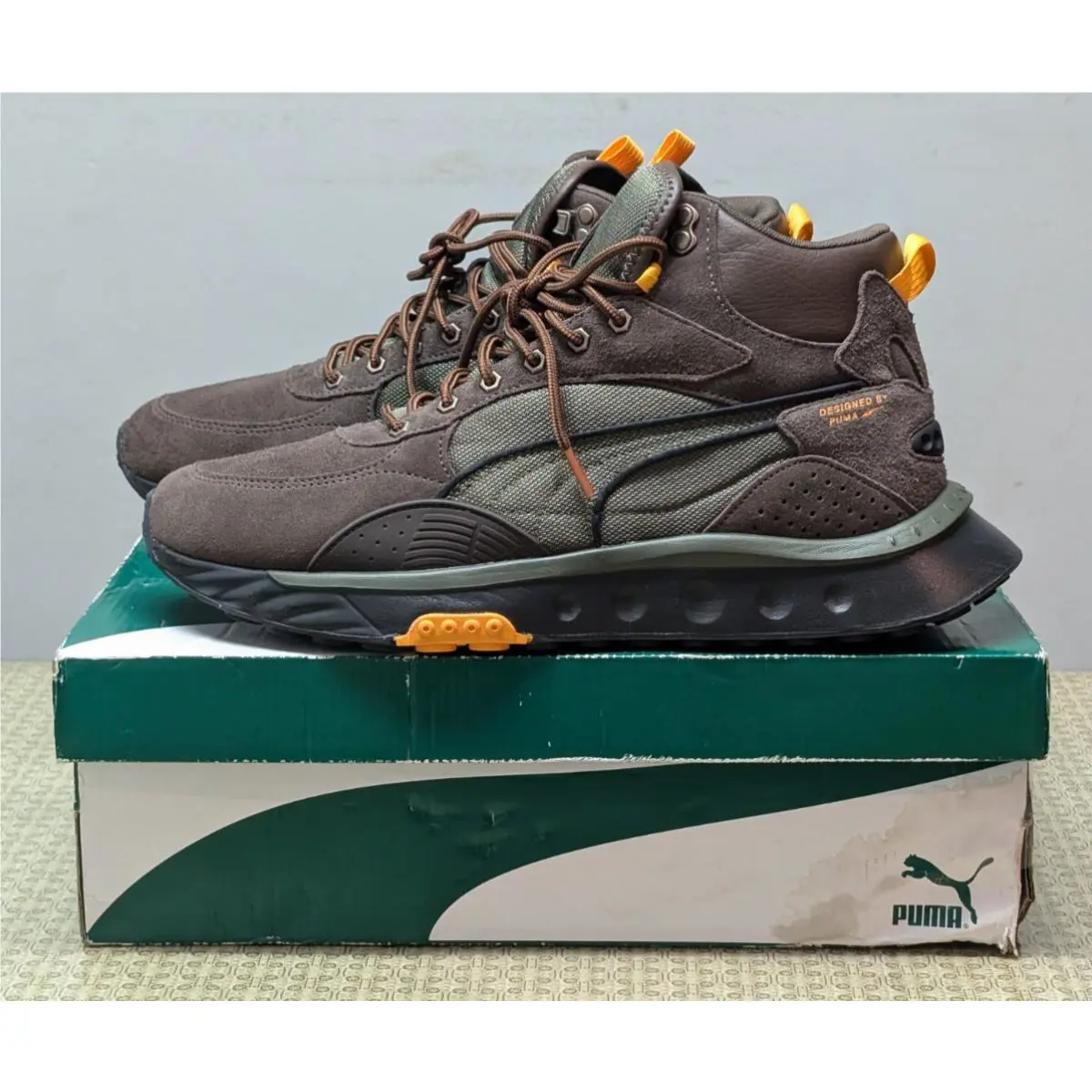 Puma shoes - Puma Wild Rider Mid Beef & Broc - 386322-01 - Multicolor (UPC: 0195100757791) 13