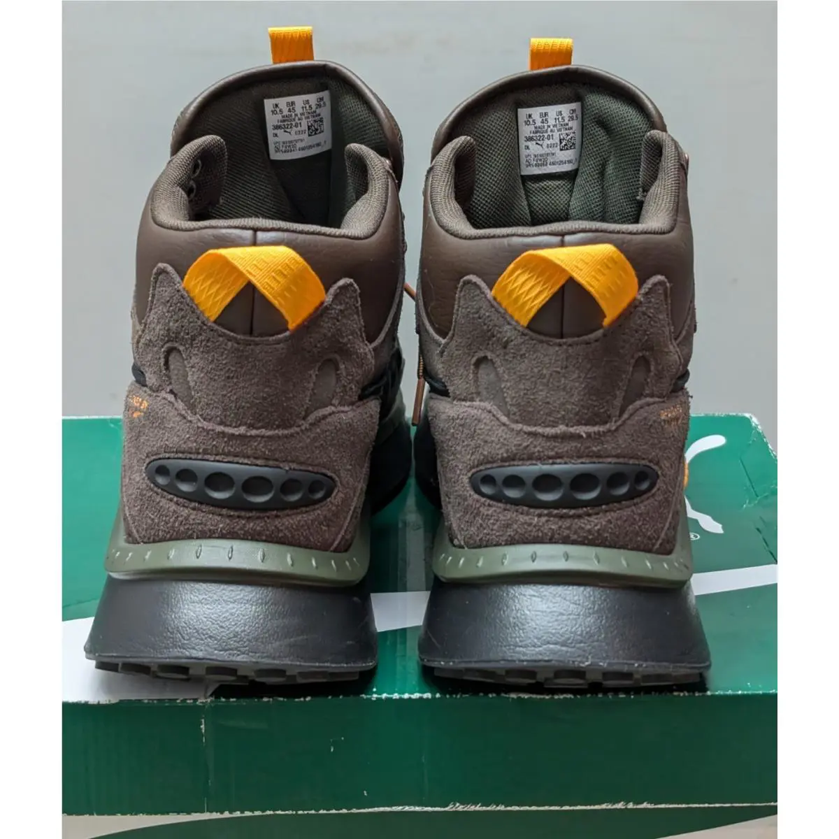 Puma shoes - Puma Wild Rider Mid Beef & Broc - 386322-01 - Multicolor (UPC: 0195100757791) 1