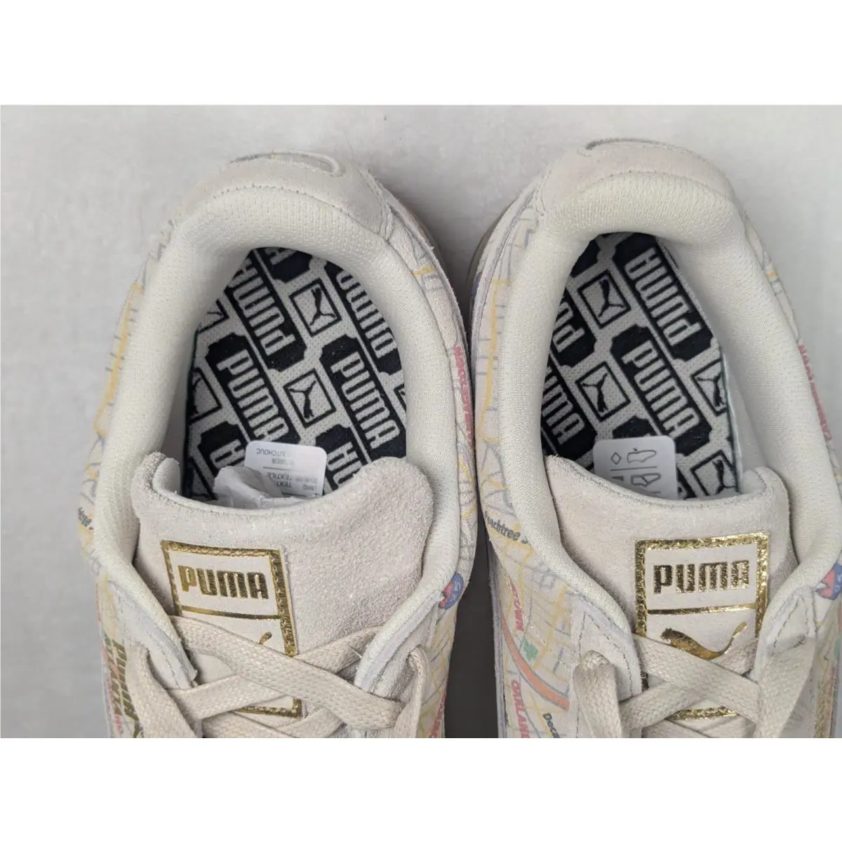 Puma shoes - PUMA Suede - Suede - 363154-01 - beige 8