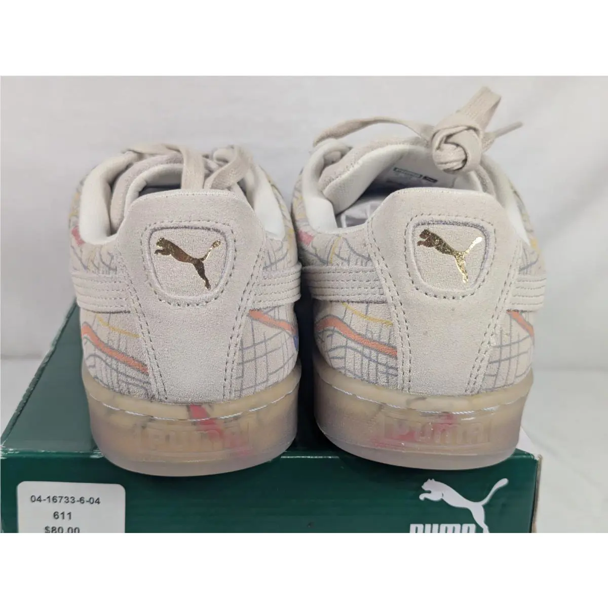 Puma shoes - PUMA Suede - Suede - 363154-01 - beige 6