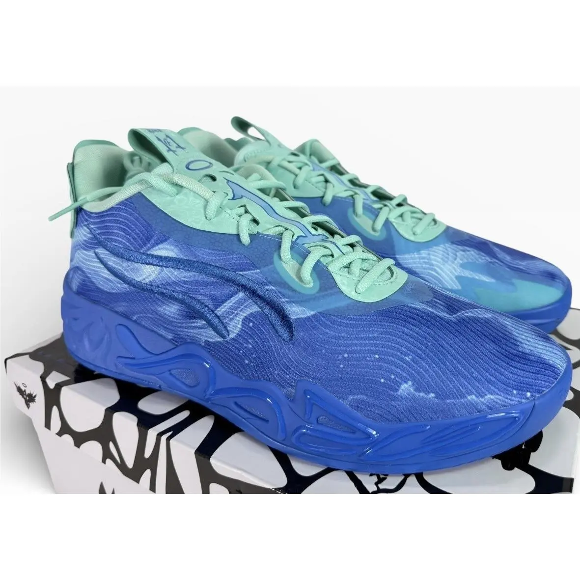 Puma shoes - MB.04 Lo Team - Team - 312174 02 - Blue (UPC: 198551608568) 8