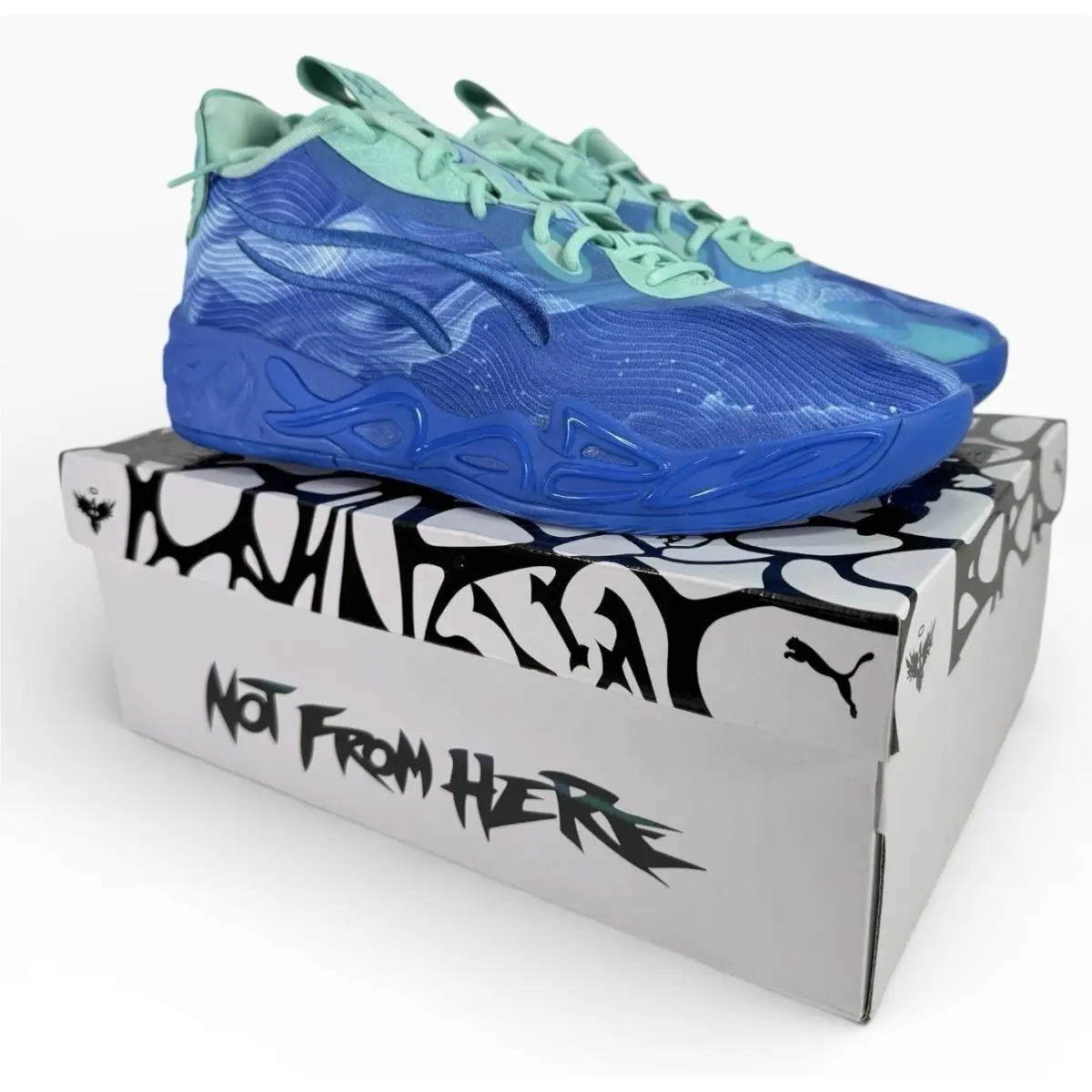 Puma shoes - MB.04 Lo Team - Team - 312174 02 - Blue (UPC: 198551608568) 2